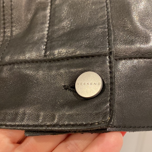 MaxMara Week-end leather jacket - Picture 5 of 7